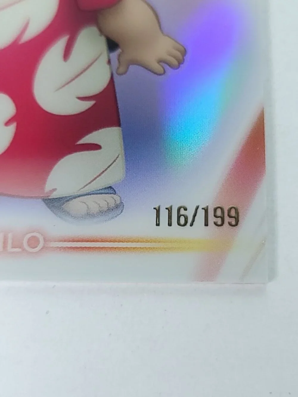 Lilo Topps 2026 Disney Neon Holo Chrome Refractor Limited 116/199 CNE